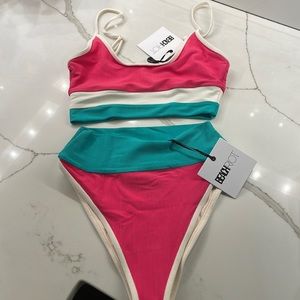 Brand new beach riot swim bikini size small